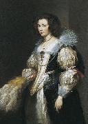 Anthony Van Dyck Portrat der Marie-Louise de Tassis oil